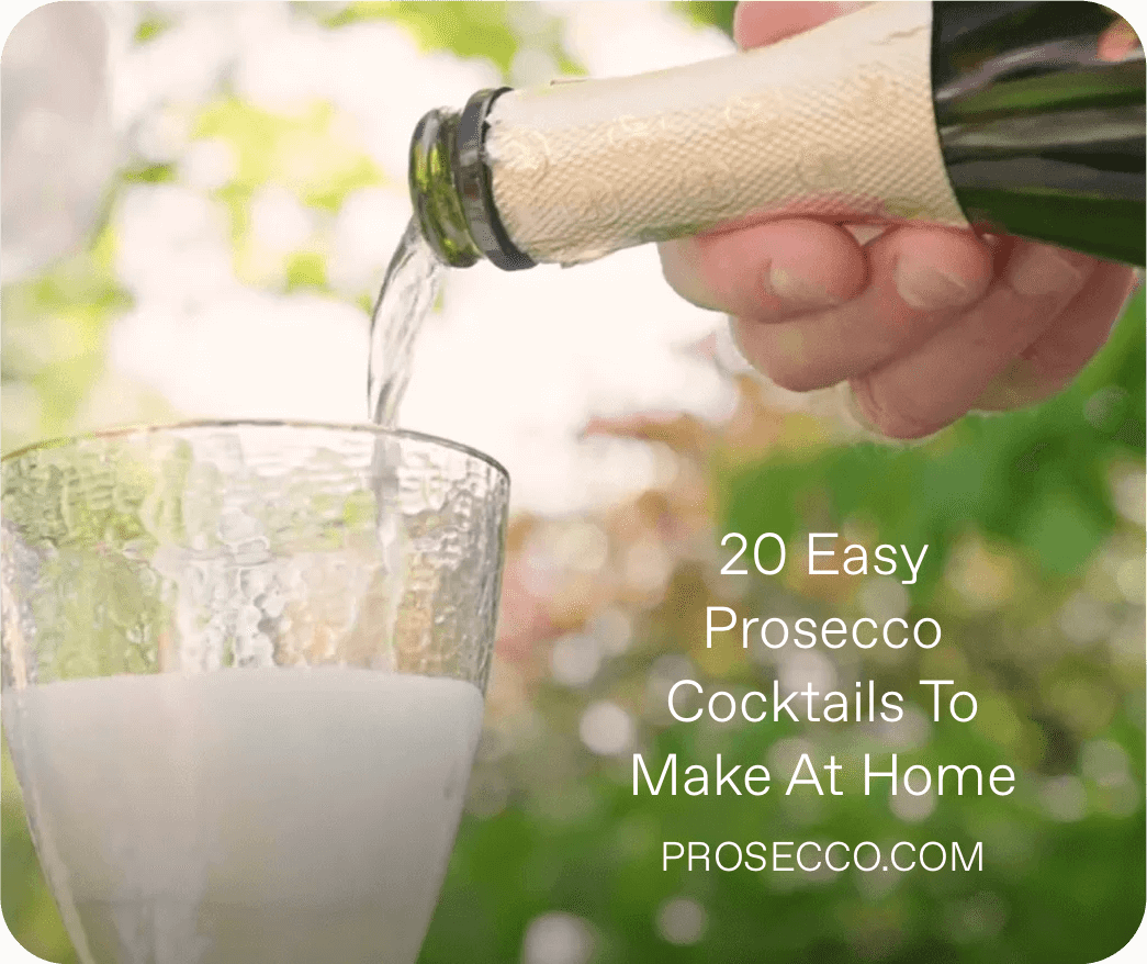 20 einfache Prosecco-Cocktails für zu Hause